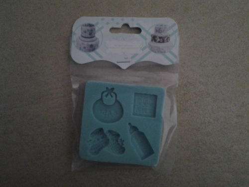 Fondant / sugar paste silicone mould baby