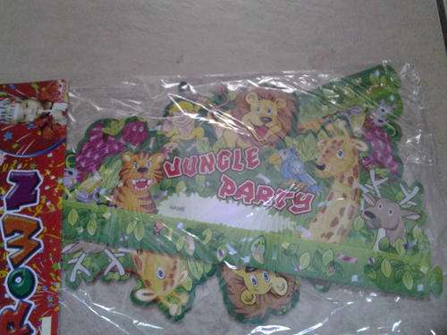 jungle animal party crowns
