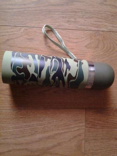 Army camo flask 500ml
