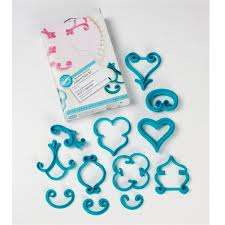 Icing pettern press set