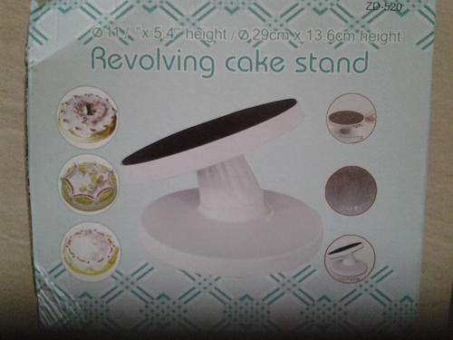 ROTATING CAKE STAND - perfect for icing & decorating cakes " Brand New"