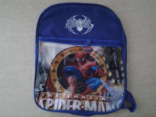 Spiderman back pack, 20x30