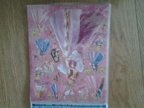 Barbie sticker sheet