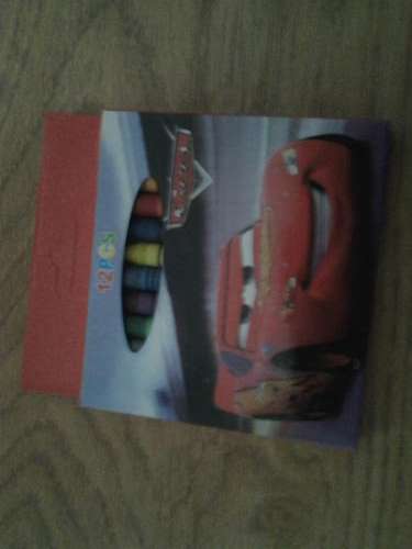 Cars mcqueen small wax crayons, perfect for party favor