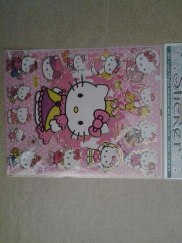 Hello kitty sticker sheet