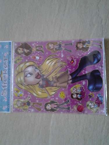Bratz sticker sheet