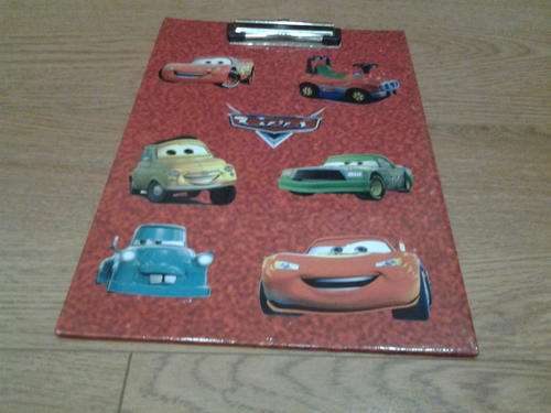 Cars mcqueen clipboard