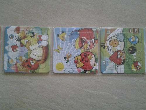 Angry bird puzzle (3pack) perfect for party thank you gifts