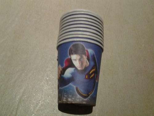 Superman paper cups (10)