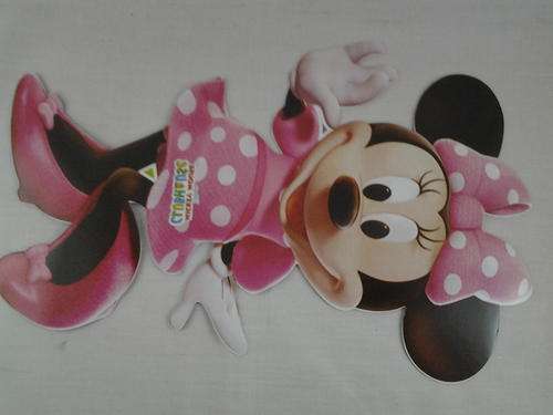 Minnie mouse cut out, perfect for party decor or bedroom,  +-20cm