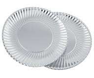 Fancy Silver paper plates