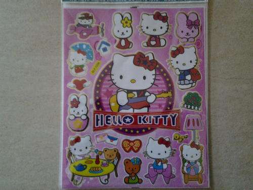 Hello kitty sticker sheet