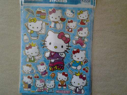 Hello kitty sticker sheet