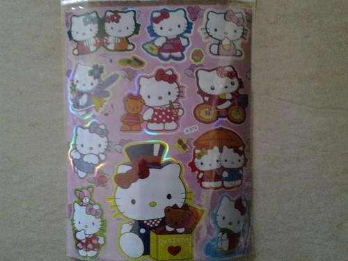 Hello kitty sticker sheet