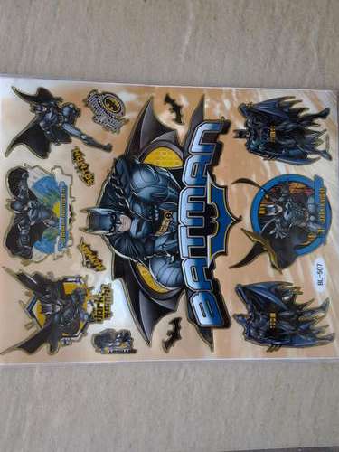 Batman sticker sheet