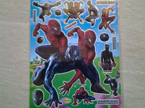 Spiderman stickers