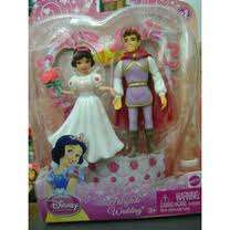 Disney  Snow white wedding couple, perfect for cake topper