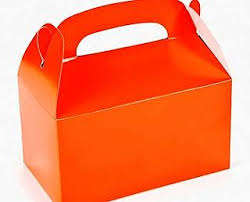 orange Party box (5 per pack)