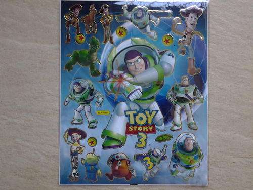 Toy story sticker sheet