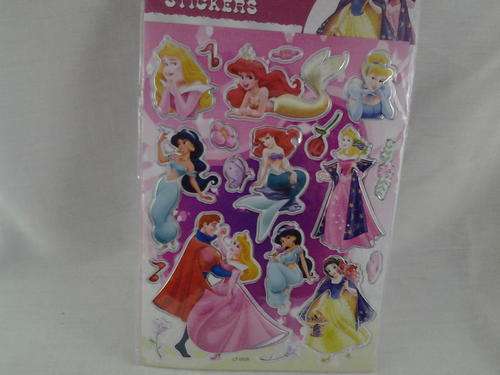 3d princess mermaid Stickers