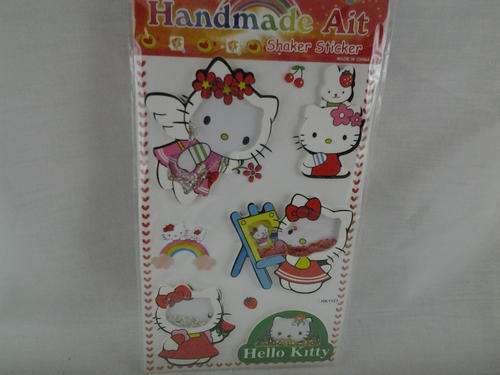 Hello kitty  shaker box sticker sheet