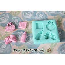 Fondant / sugar paste silicone mould baby
