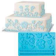 Silicone fondant / sugarpaste mould rose