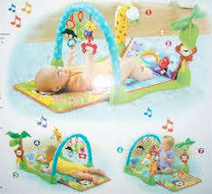 Fisher price mix and match musical gym