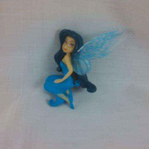 Tinkerbel figurine, perfect to use as cake toppers, 7cm Silvermist