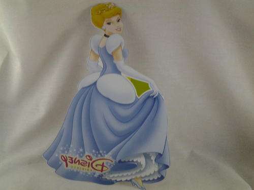Cinderella cut out, perfect for party decor or bedroom,  +-20cm