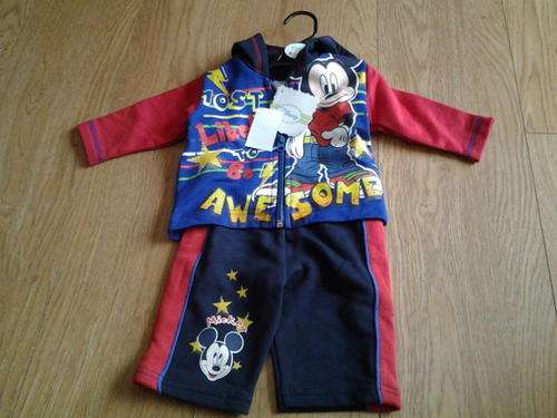 Mickey mouse track suite, 0-3 months Edgars