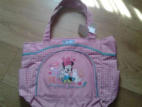 Stunning Minnie mouse baby nappy bag from Edgars