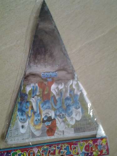 Happy Birthday Smurf Banner