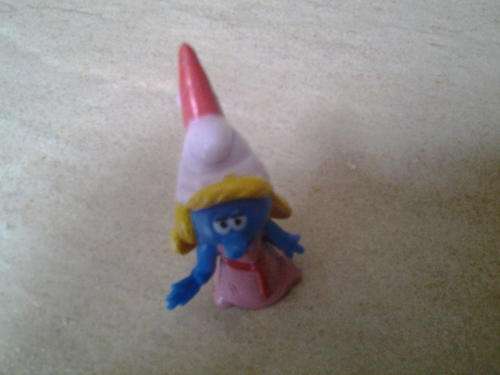 smurf figurine 5cm, perfect for caketopper
