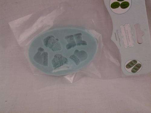 Christmas Silicone fondant / sugarpaste mould