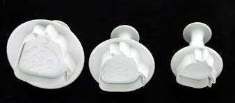 Strawberry Fondant plunger Cutter