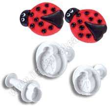 Ladybug cookie/ Fondant plunger Cutter