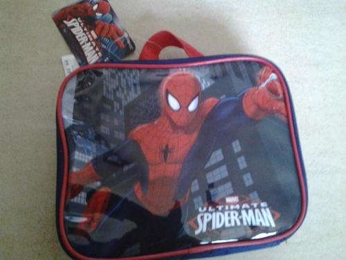 Spiderman lunch cooler bag 18x22x7cm, from Edgars
