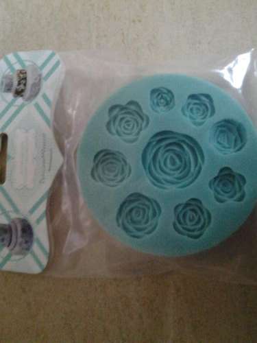 sugar paste silicone mould rose