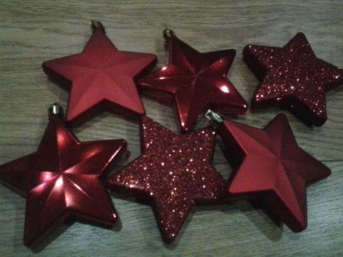 Star christmas decorations