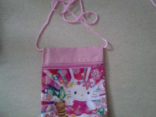 String bag Hello kitty 17x14cm, perfect for parties