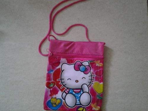String bag Hello kitty 17x14cm, perfect for parties