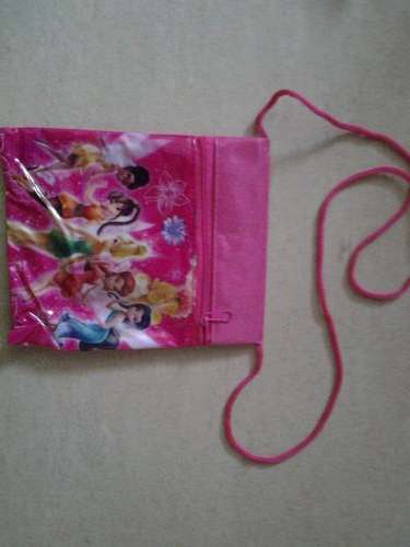 String bag Tinkerbel 17x14cm, perfect for parties