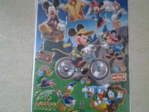Mickey mouse sticker sheet