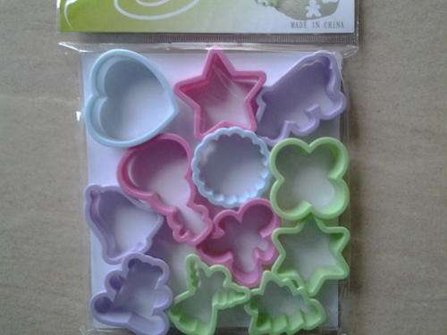 Christmas tree, angel. father christmas cookie cutter set