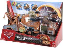 Disney Pixar Cars Gear up and go Mater, packaging a bit damaged