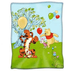 winnie the pooh polar fleece blanket, 120x150cm