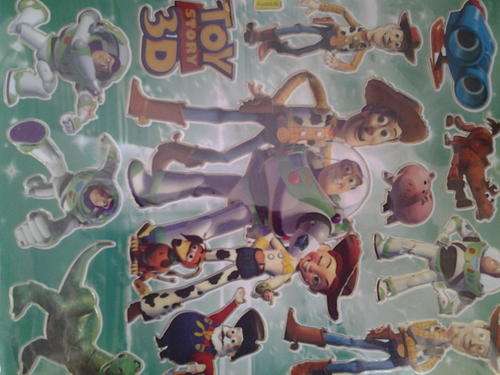 Toy story sticker sheet