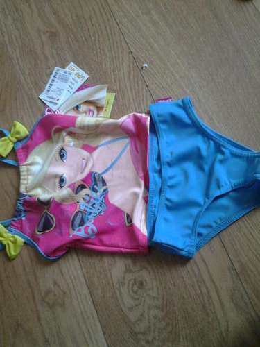 Edgars girls costume swimwear  4-5 years Barbie