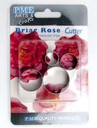 metal briar rose fondant Cutter, Flower